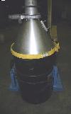  MORSE Model 285 Fork Lift Drum Carrier with drum filler,